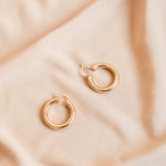 Gold Hoops Earrings